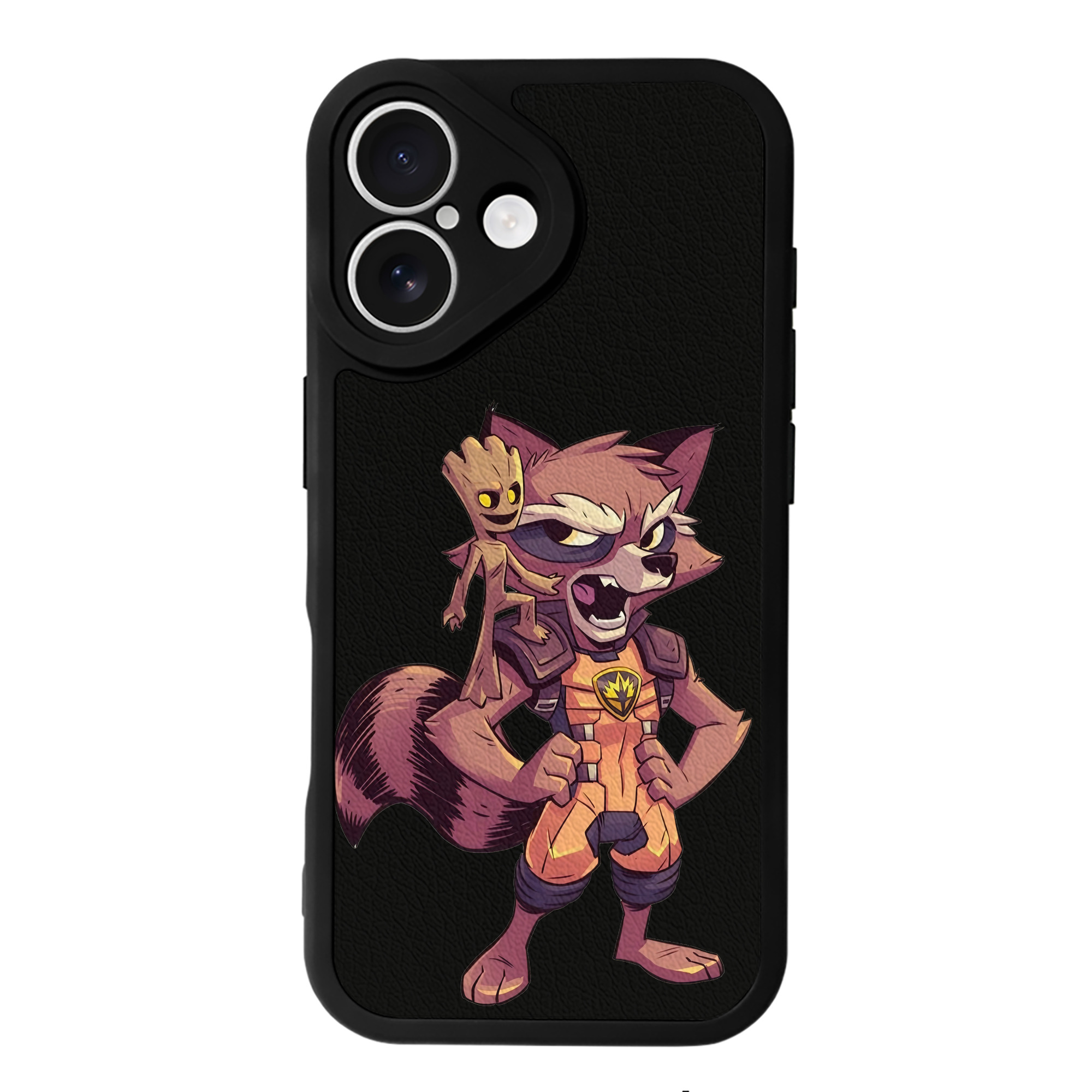 （画像用） アベンジャーズ The Avengers 【iPhone 16シリーズ対応】シリコンスマホケース（レザー調） 材質：シリコン